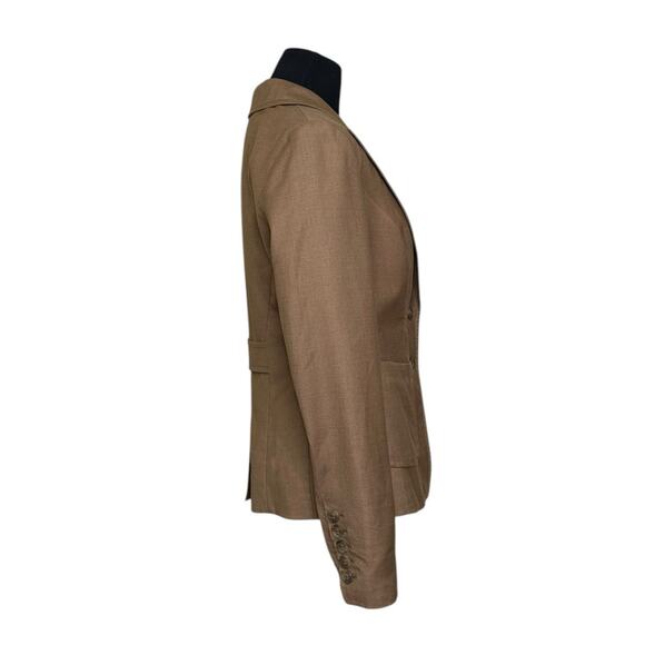 The Limited brown 2 button blazer size small - Picture 6 of 10